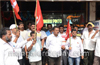 Drivers of Mumbai bound buses stage protest against assault on colleague